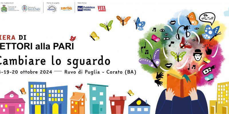 Alla Fiera Lettori alla Pari 2024 con mostre, workshop e incontri dedicati alla lettura e alla cultura accessibili