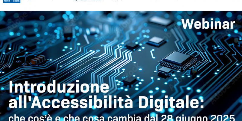 Introduzione all’accessibilità digitale: giovedì 8 maggio webinar con CNA e Accaparlante