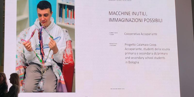 Il progetto “Macchine Inutili, immaginazioni possibili” selezionato dall’ADI Design Index