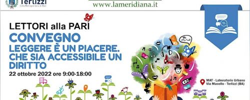 Leggere è un piacere, che sia accessibile un diritto