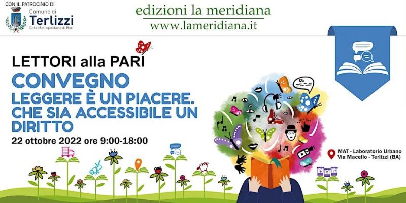 Leggere è un piacere, che sia accessibile un diritto