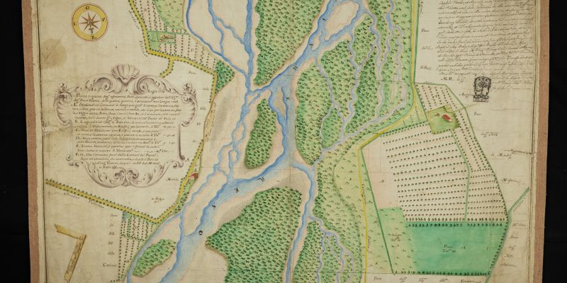 Rendere accessibili le mappe rurali e geografiche della Quadreria dell'Asp città di Bologna