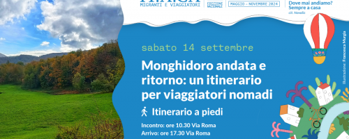 Il 14 settembre, a Monghidoro, trekking e itinerari accessibili con il Festival IT.A.CÀ