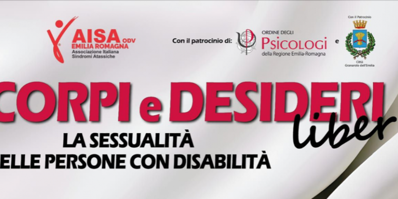 Corpi e desideri liberi: il 23 maggio un convegno sulla sessualità nelle persone con disabilità
