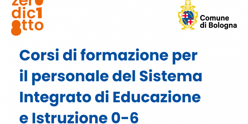 La Coop. Accaparlante tra i formatori del Corso di formazione per il personale del Sistema Integrato di Educazione e Istruzione 0-6 del Comune di Bologna